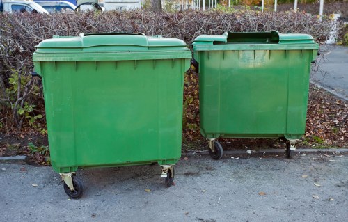 Residential waste collection in South West London neighborhood